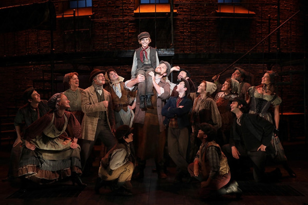 The cast of Goodspeed's OLIVER! (c)Diane Sobolewski