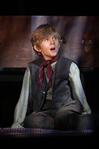 Elijah Rayman in Goodspeed's OLIVER!. (c)Diane Sobolewski.