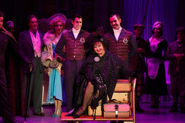 Jennifer Allen and the cast of Goodspeed's The Drowsy Chaperone. (c)Diane Sobolewski