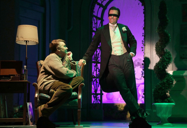 John Scherer and Clyde Alves in Goodspeed's The Drowsy Chaperone. (c) Diane Sobolewski.