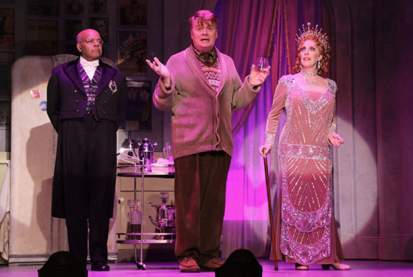 Jay Aubrey Jones, John Scherer, and Ruth Gottschall in Goodspeed's The Drowsy Chaperone. (c)Diane Sobolewski