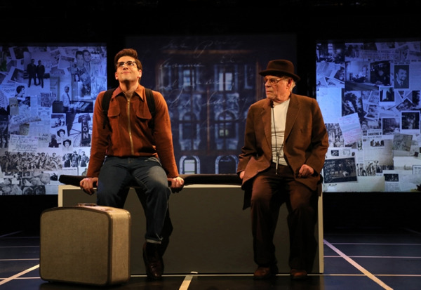 Adam Kaplan and Joel Rooks in Goodspeed's Hi, My Name is Ben. (c)Diane Sobolewski