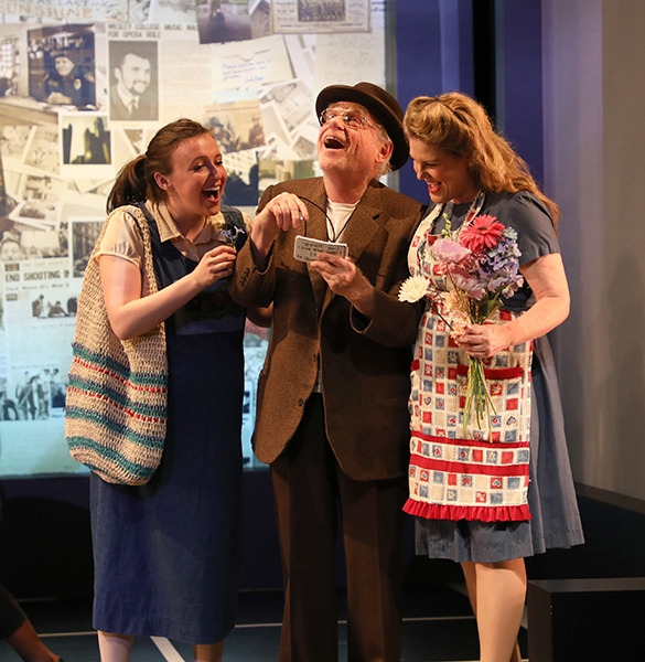 Lee Harrington, Joel Rooks and Heather Ayers in Goodspeed's Hi, My Name is Ben. (c)Diane Sobolewski