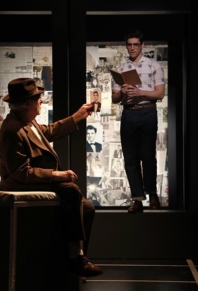 Joel Rooks and Adam Kaplan in Goodspeed's Hi, My Name is Ben. (c)Diane Sobolewski