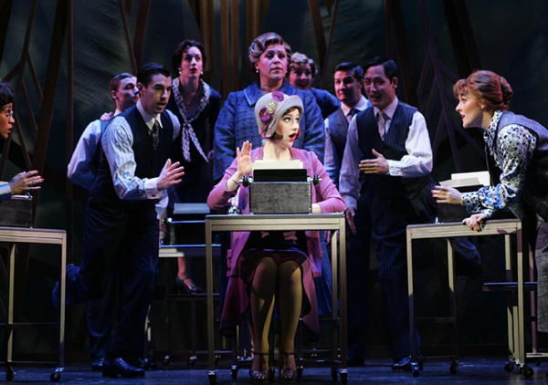 The cast of Goodspeed's Thoroughly Modern Millie. (c)Diane Sobolewski.
