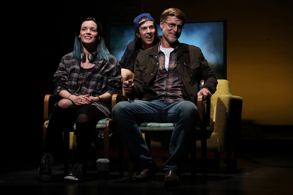 Jennifer Damiano, Sean Allan Krill and Johnny Shea in Goodspeeds DEATHLESS. (c)Diane Sobolewski.