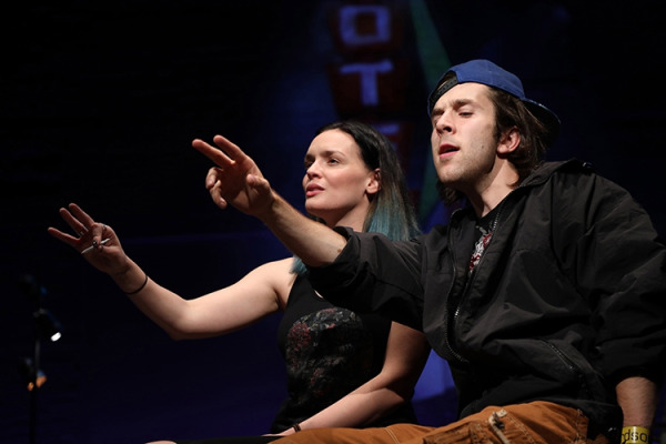 Jennifer Damiano and Johnny Shea in Goodspeeds 