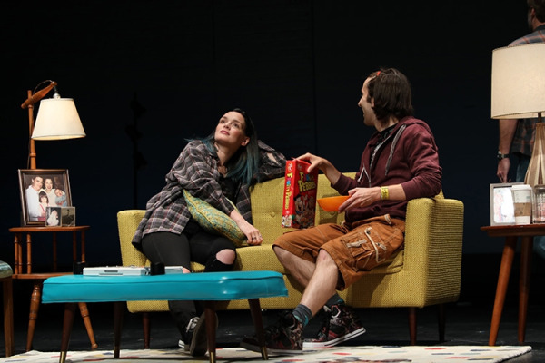 Jennifer Damiano and Johnny Shea in Goodspeeds DEATHLESS. (c) Diane Sobolewski.