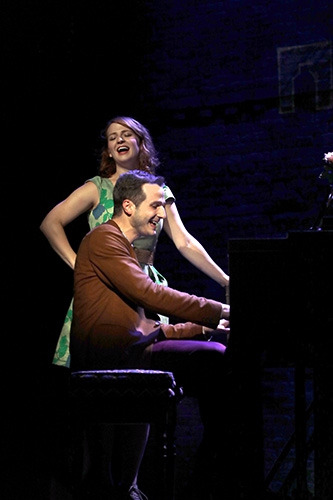 Emily Walton and Bryan Fenkart in Goodspeed's Darling Grenadine. (c) Diane Sobolewski