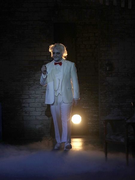 Michael Thomas Holmes in Goodspeed's A CONNECTICUT CHRISTMAS CAROL. (c)Diane Sobolewski