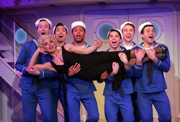 Desiree Davar and the cast of Goodspeed's Anything Goes. (c) Diane Sobolewski