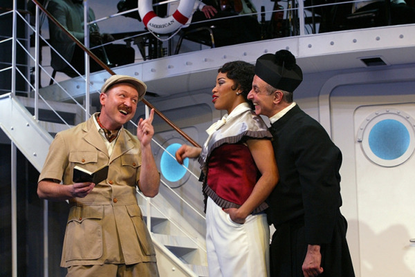 Benjamin Howes, Rashidra Scott and Stephen DeRosa in Goodspeed's Anything Goes. (c) Diane Sobolewski
