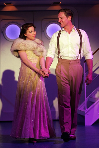 Hannah Florence and David Harris in Goodspeed's Anything Goes. (c) Diane Sobolewski
