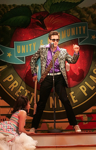 Rhett Guter with Dorcas Leung in Goodspeed's Bye Bye Birdie. (c)Diane Sobolewski