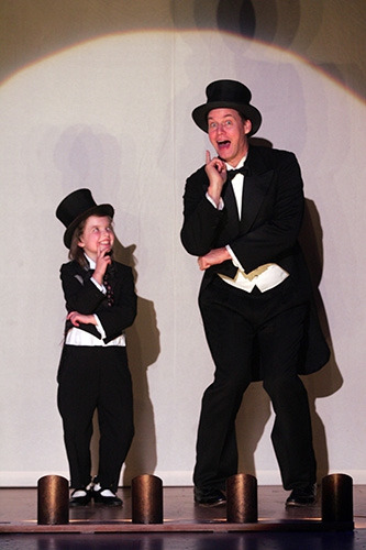 Ella Briggs and Kevin Earley in Goodspeed's Chasing Rainbows. (c)Diane Sobolewski.