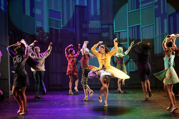 The Cast of Goodspeed's A Sign of the Times. (c)Diane Sobolewski.