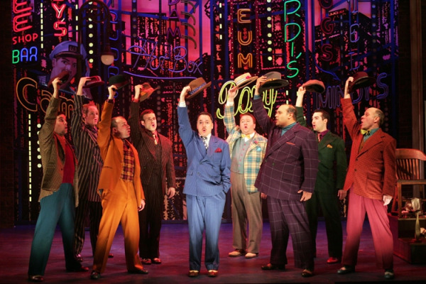 The cast of Goodspeed's Guys and Dolls. (c)Diane Sobolewski