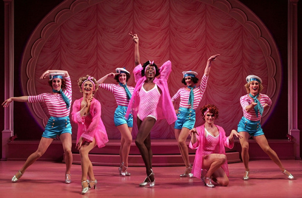 The cast of Goodspeed's 'La Cage aux Folles'. Photo by Diane Sobolewski.