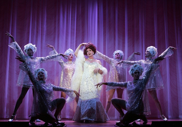 Jamison Stern in Goodspeed's 'La Cage aux Folles'. Photo by Diane Sobolewski.