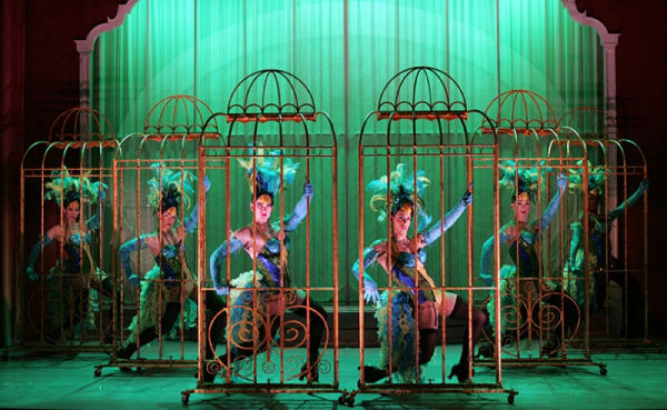 A view of the cast of Goodspeed's La Cage aux Folles. Photo by Diane Sobolewski.