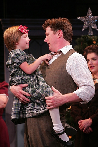 Ella Briggs and Duke Lafoon in Goodspeed's A WONDERFUL LIFE. (c)Diane Sobolewski