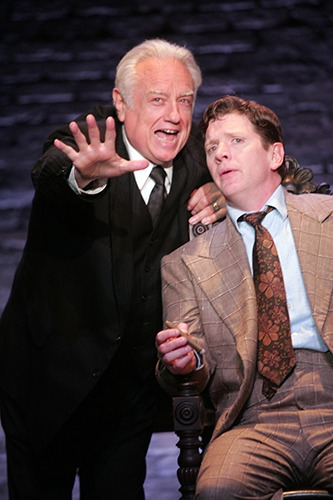 Ed Dixon and Duke Lafoon in Goodspeed's A WONDERFUL LIFE. (c)Diane Sobolewski