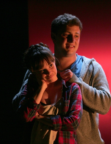 Caitlin Houlahan and Michael Coale Grey in Goodspeed's THE THEORY OF RELATIVITY. (c)Diane Sobolewski
