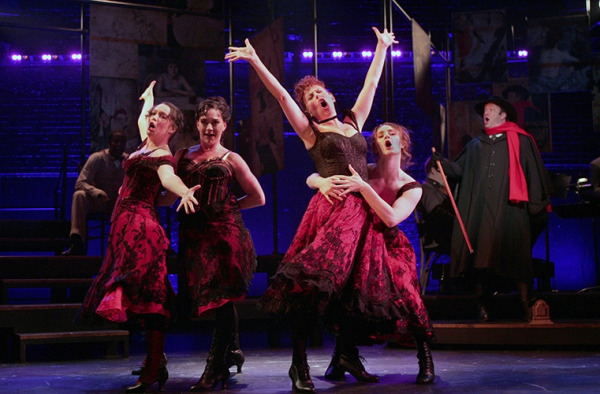 The cast of Goodspeed's MY PARIS. Photo by Diane Sobolewski.
