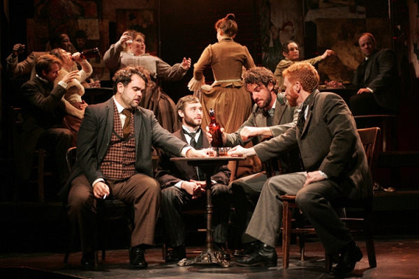 Cast of Goodspeed's MY PARIS. Photo by Diane Sobolewski.