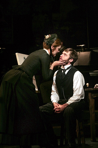 Mara Davi and Bobby Steggert in Goodspeed's MY PARIS. Photo by Diane Sobolewski.