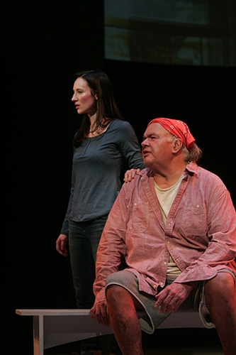 Elizabeth A. Davis and Gary Farmer in Goodspeed's 