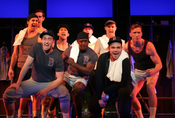 The cast of Goodspeed's DAMN YANKEES. (c)Diane Sobolewski.