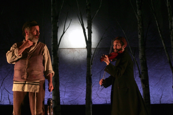 Adam Heller and Max Chucker in Goodspeed's FIDDLER ON THE ROOF. (c)Diane Sobolewski