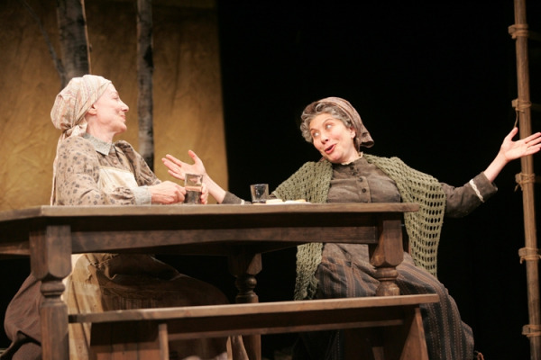 Lori Wilner and Cheryl Stern in Goodspeed's FIDDLER ON THE ROOF. (c)Diane Sobolewski