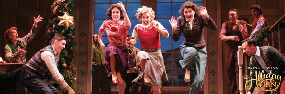 Irving Berlin's Holiday Inn show poster