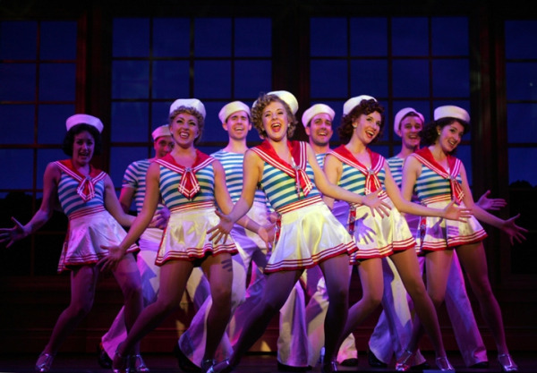 Cast of Goodspeed's IRVING BERLIN'S HOLIDAY INN. (c) Diane Sobolewski