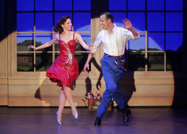 Patti Murin and Noah Racey in Goodspeed's IRVING BERLIN'S HOLIDAY INN. (c)Diane Sobolewski
