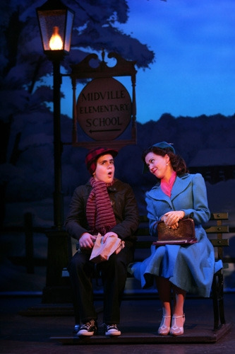 Noah Marlowe and Patti Murin in Goodspeed's IRVING BERLIN'S HOLIDAY INN. (c)Diane Sobolewski