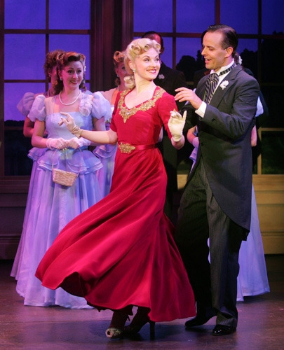 Hayley Podschun, Noah Racey and the Cast of Goodspeed's IRVING BERLIN'S HOLIDAY INN. (c)Diane Sobolewski
