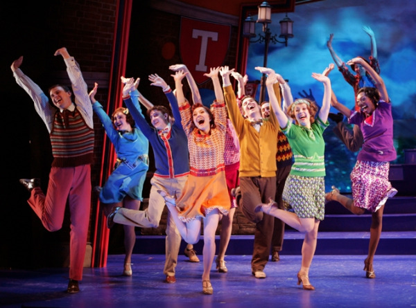 Cast of Goodspeed's Good News. Photo by Diane Sobolewski