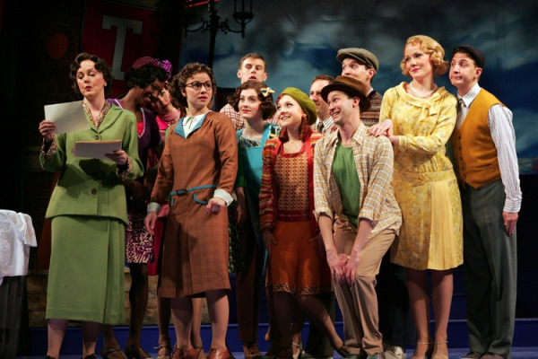 The Cast of Goodspeed's Good News. Photo by Diane Sobolewski.