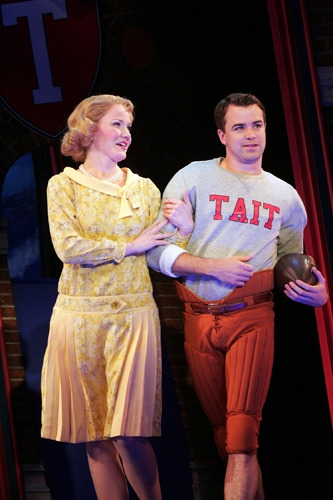 Lindsay O'Neil and Ross Lekites in Goodspeed Musicals' Good News. (c) Diane Sobolewski