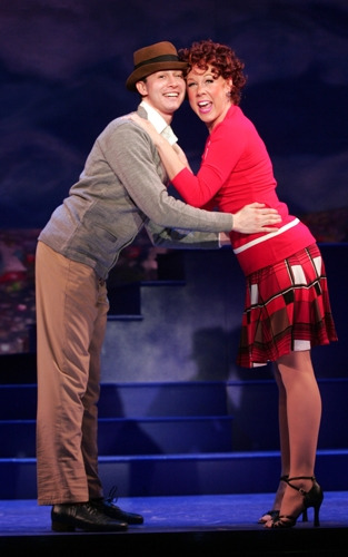 Barry Shafrin and Tessa Faye in Goodspeed's Good News. Photo by Diane Sobolewski