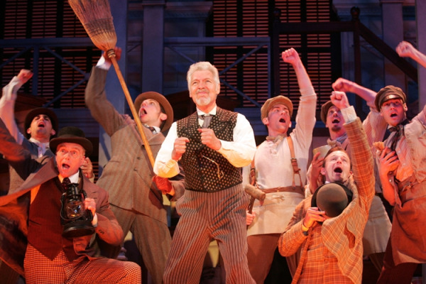 Tony Sheldon and the cast of Goodspeed's HELLO DOLLY. (c) Diane Sobolewski