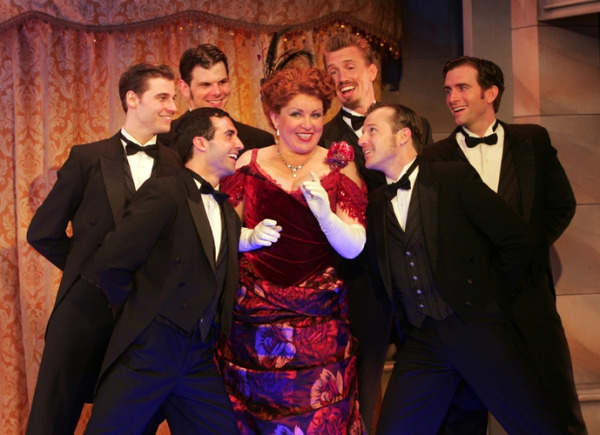 Klea Blackhurst and the cast of Goodspeed's HELLO, DOLLY. (c) Diane Sobolewski