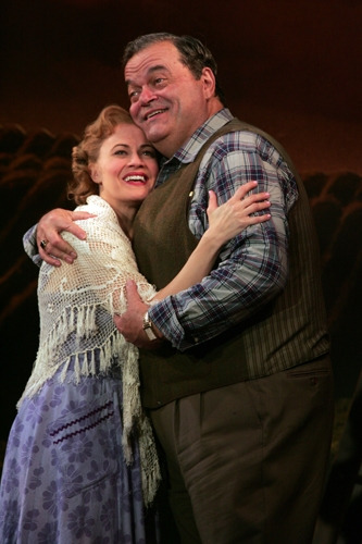Mamie Parris and Bill Nolte in Goodspeed's THE MOST HAPPY FELLA. (c)Diane Sobolewski