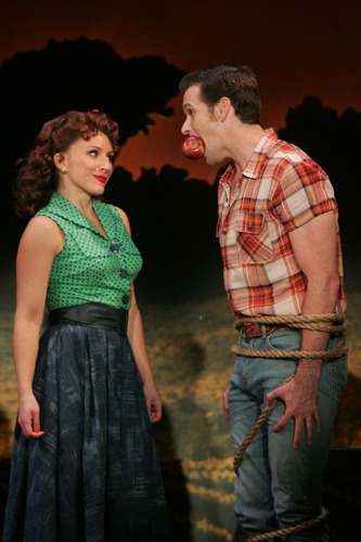 Natalie Hill and Kevin Vortmann in Goodspeed's THE MOST HAPPY FELLA. (c)Diane Sobolewski