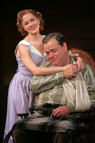 Mamie Parris and Bill Nolte in Goodspeed's THE MOST HAPPY FELLA. (c) Diane Sobolewski