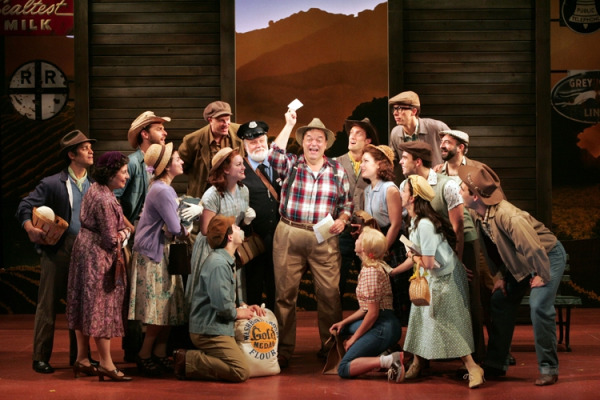 Cast of Goodspeed's THE MOST HAPPY FELLA. (c) Diane Sobolewski