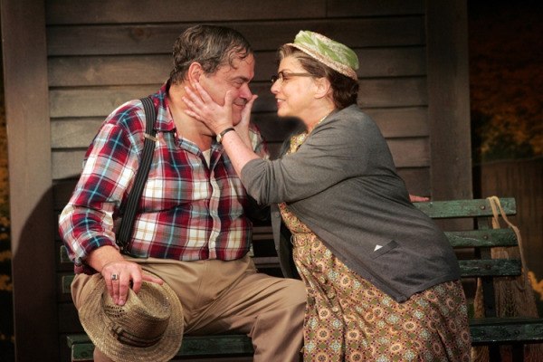Bill Nolte and Ann Arvia in Goodspeed's THE MOST HAPPY FELLA. (c)Diane Sobolewski